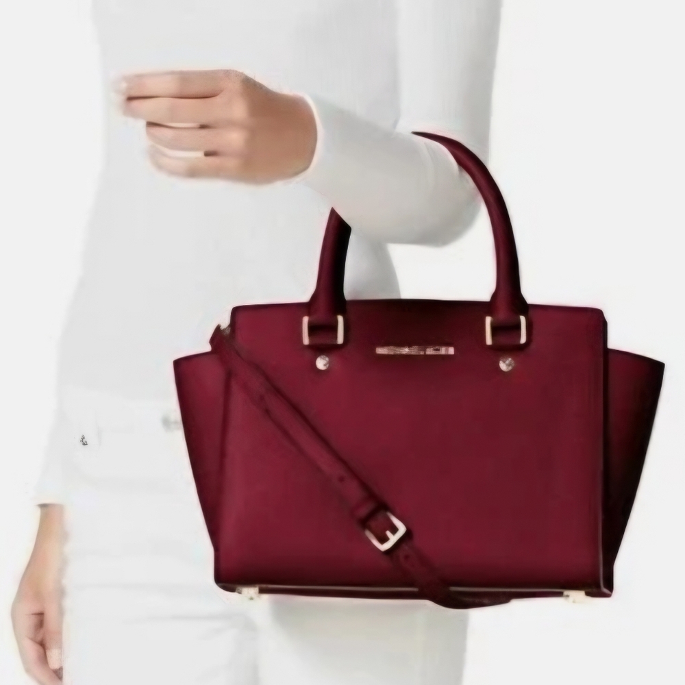 MICHAEL KORS Satchel Leather Purse